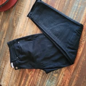 Womens Paige Black Jeans